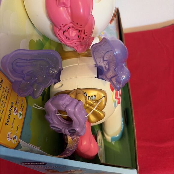 VTech Style & Glam On Unicorn Kids Toy Gift Christmas Birthday Age 18M-Up New - Picture 7 of 12